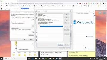 Change Windows Path Variable for MongoDB