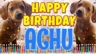 Happy Birthday Achu! ( Funny Talking Dogs ) What Is Free On My Birthday