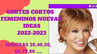 ▪︎CORTES  CORTOS FEMENINOS NUEVAS IDEAS 2022-2023 ▪︎