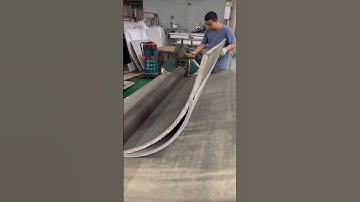 Aluminum Composite Panels can be made into the shape you want.