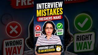 Interview Mistakes Freshers Make | Arriving Late to an Interview | Job Interview Tips