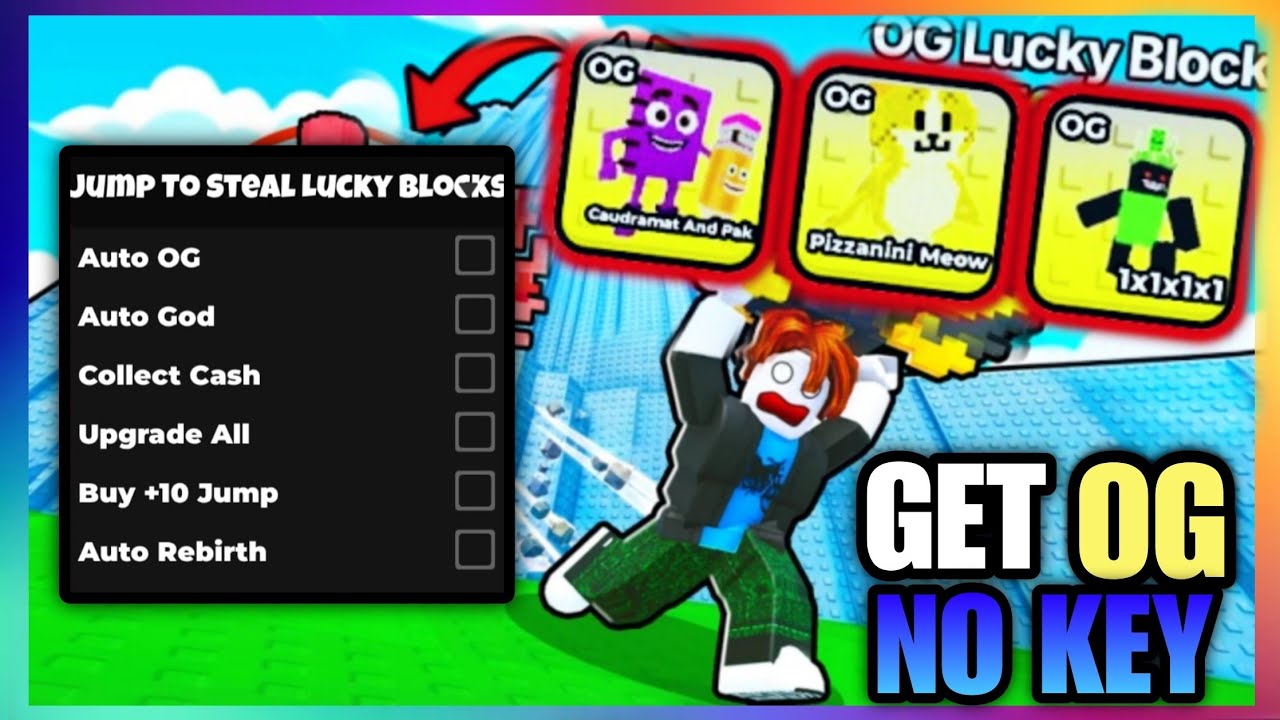 Lucky Load Pattern Hack OP Jump To Steal Lucky Blocks Script - Auto Get OG&GOD Lucky Blocks (no ...