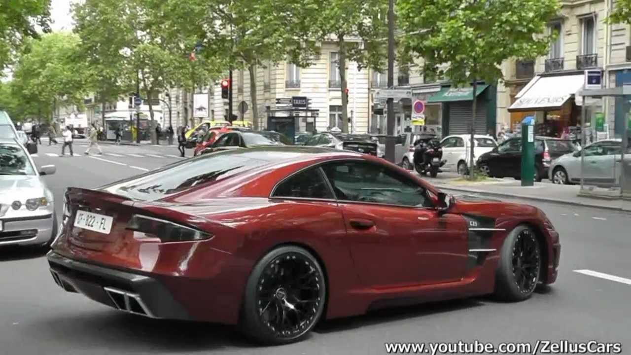 Rare Carlsson C25 Royale on the road in Paris !! ( 753hp )