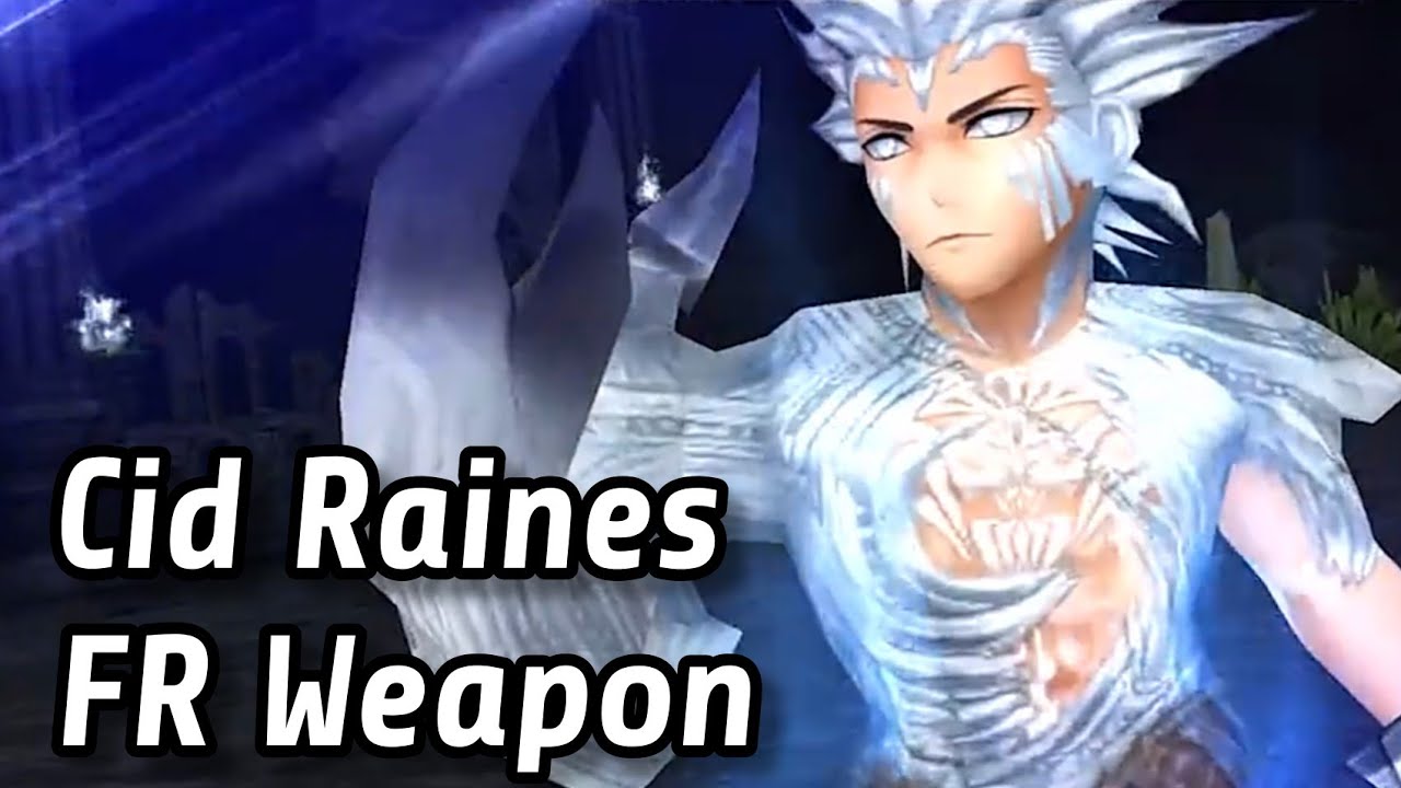 【DFFOO】Cid Raines FR Weapon Showcase - YouTube
