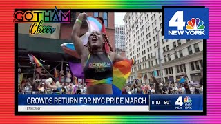 NBC News coverage of NYC Pride 2021