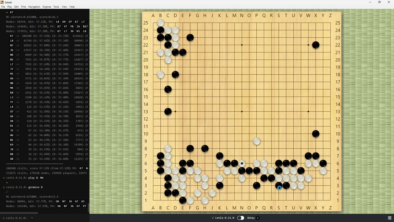 25 Jul Baduk Beginner(White) V Leela(Black)2024 04 24 09 29 36