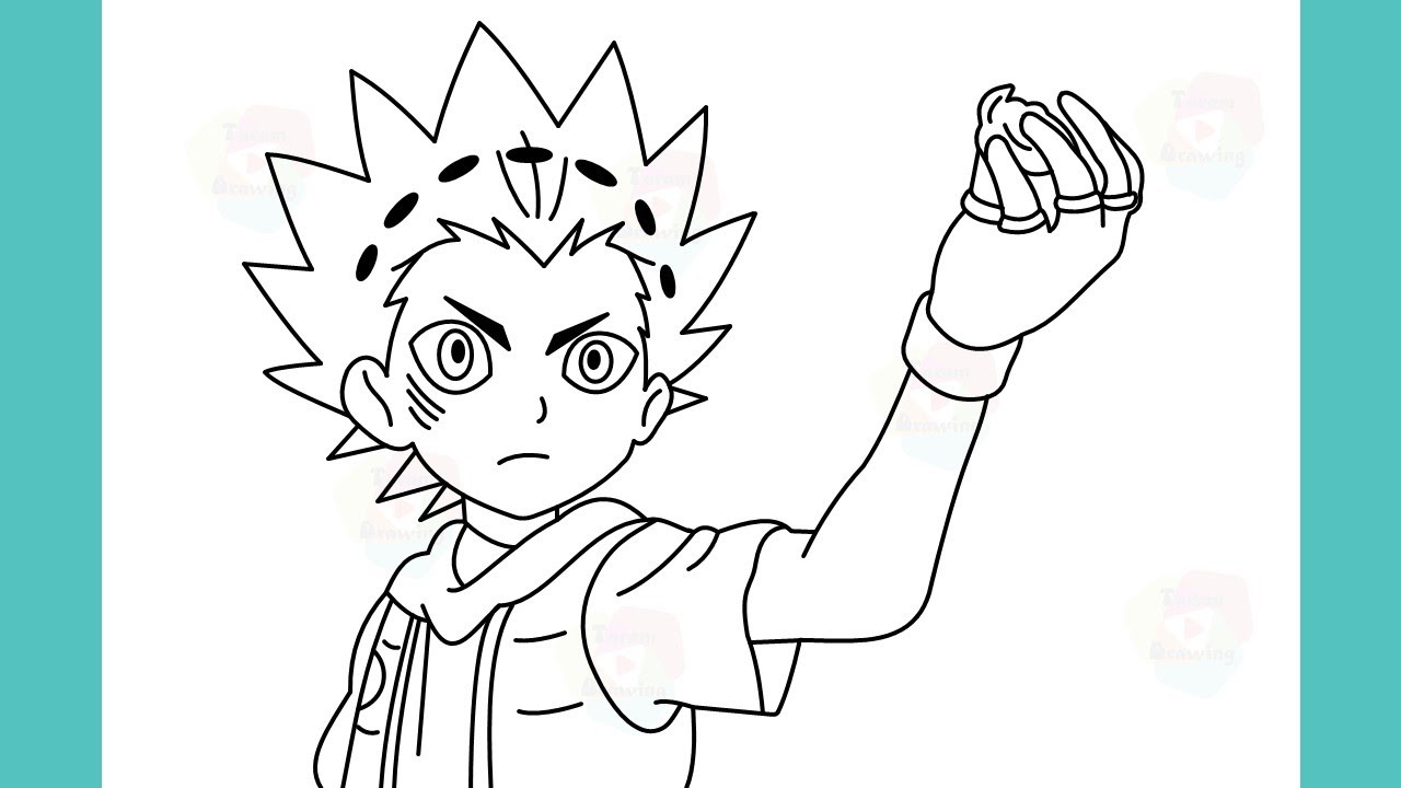 Beyblade kleurplaten metal fusion Beyblade kleurplaten metal fusion