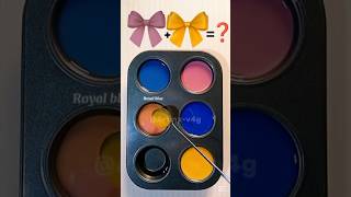 Color Palette / Blush Pink + Deep Navy + Mustard Yellow | Mustard Navy Blush #colormixing #artshorts