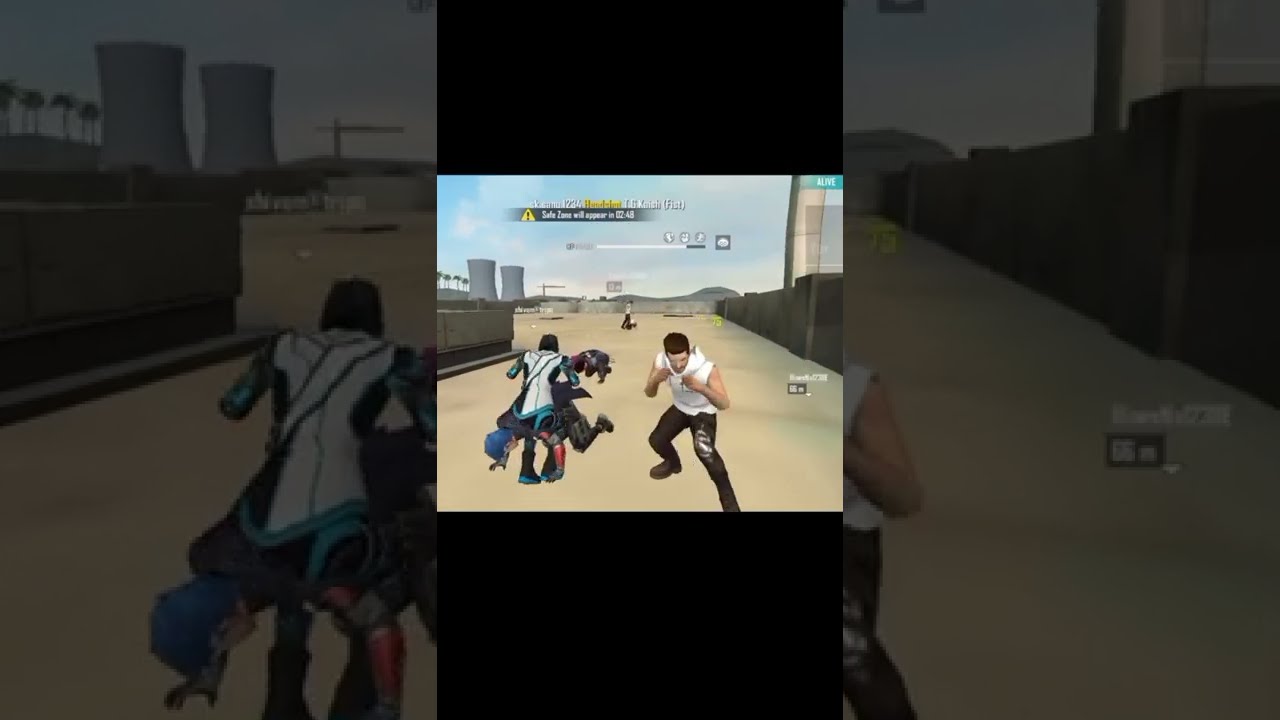 free fire factory fight 