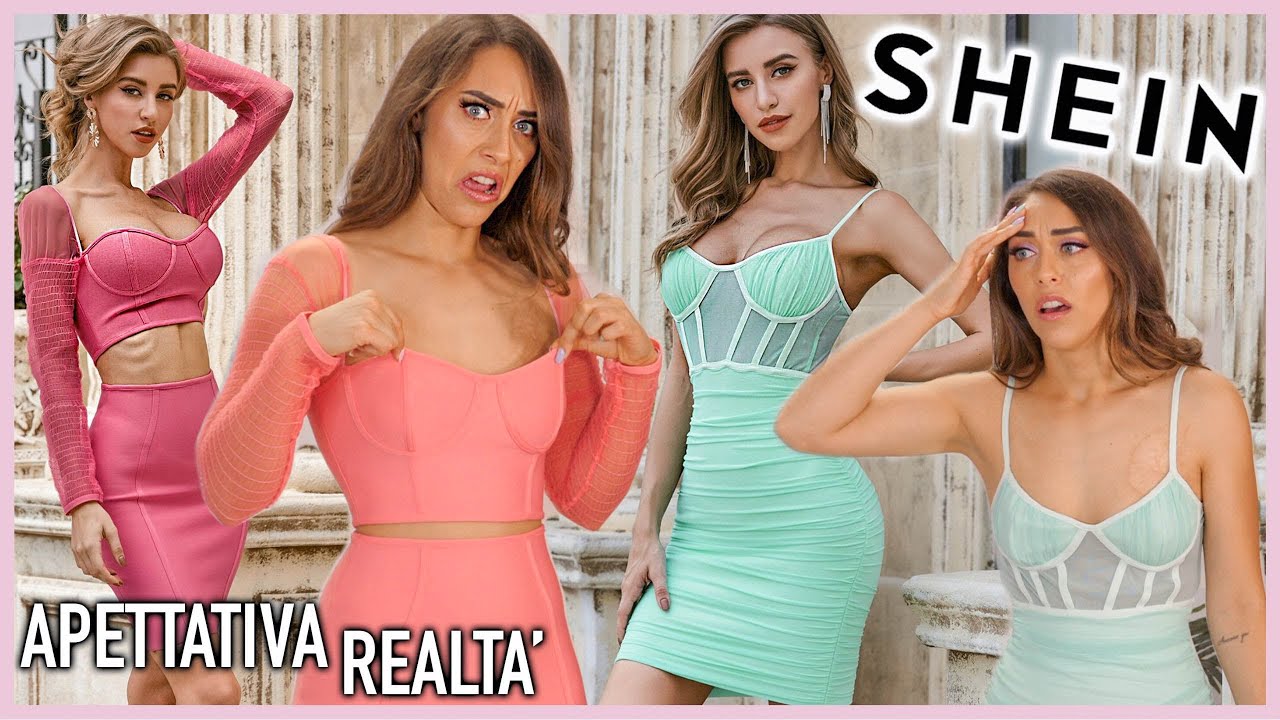 IL MIO PRIMO ORDINE SU SHEIN! COS'È STA ROBA?? || HAUL VESTITI INDOSSATI -  YouTube