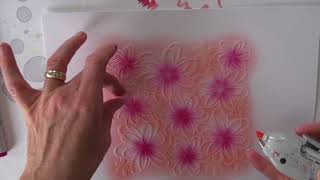 CCR   Copic and Stencil Backgrounds