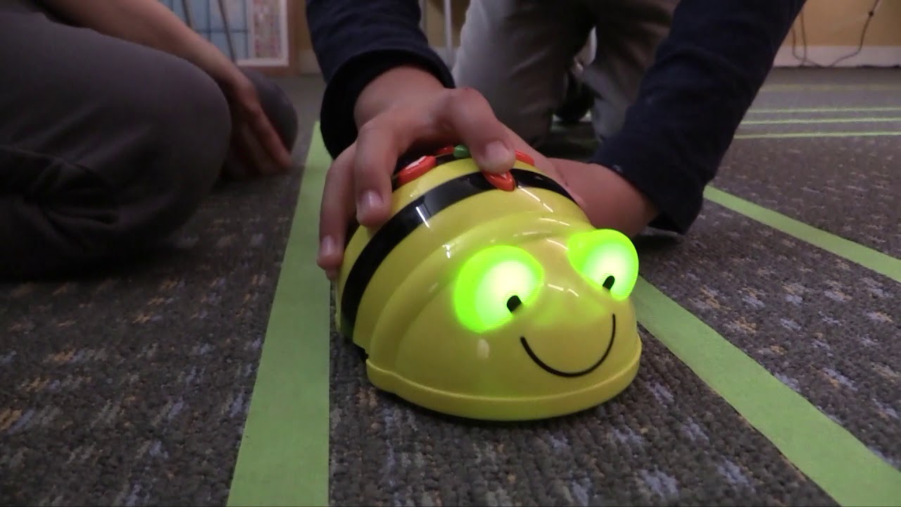 Senior Kindergarten & Bee-bots - YouTube