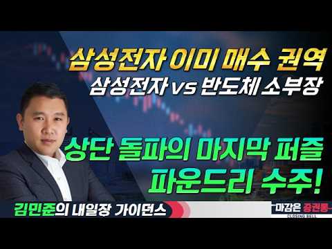 삼성전자로 쏠리는 수급/반도체 수출 역대 최대! #삼성전자 #매수 #반도체소부장 #파운드리 #내일장가이던스