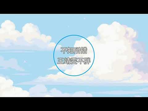 不知所措 - 王靖雯不胖 #歌词 『最灿烂的烟火总是先坠落  越是暖的经过反而越折磨』