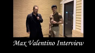 Max Valentino interview & live performance by Michael Nagy