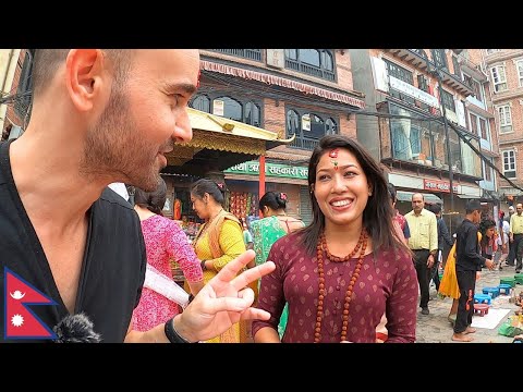 Yeni Ülke Nepal Kızlar GÜÇLÜ KOCA Bulmak İçin Dua Ediyor Katmandu 🇳🇵