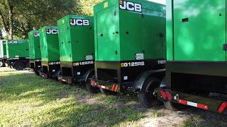 Towable Diesel Generators New 56Kw To 100Kw Jcb Units