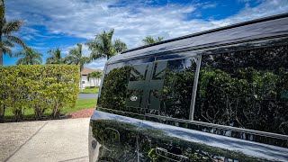 Player Profile Union Jack Side Window Panel Overlay (Matte Black) - 2020+ Land Rover Defender 110