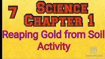 7th Science Reaping Gold from the soil Activity l Unit 1 SCERT l Kerala Syllabus