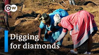 Diamond rush grips village in South Africa | DW News