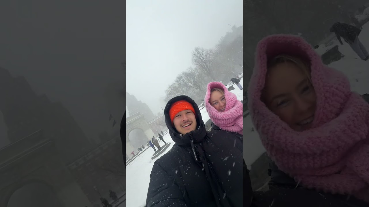 getting out and enjoying the snow in 