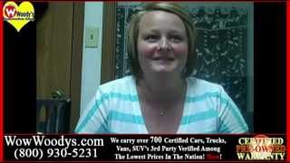 Marshall, MO vehicle buyer, Christina shares her dealership experience @wowwoodys