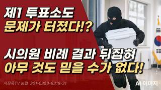 충격! 송파 '미개표' 추가 발견, 시의원 하나 뒤집혀? 표 도둑질을 멈춰라!ㅣ서정욱TV
