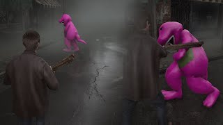 Silent Hill 2 Remake - Mod Barney the dinosaur