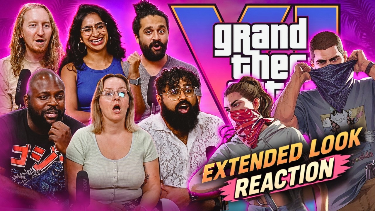GTA VI - Netflix First Look! - Group Reaction!!