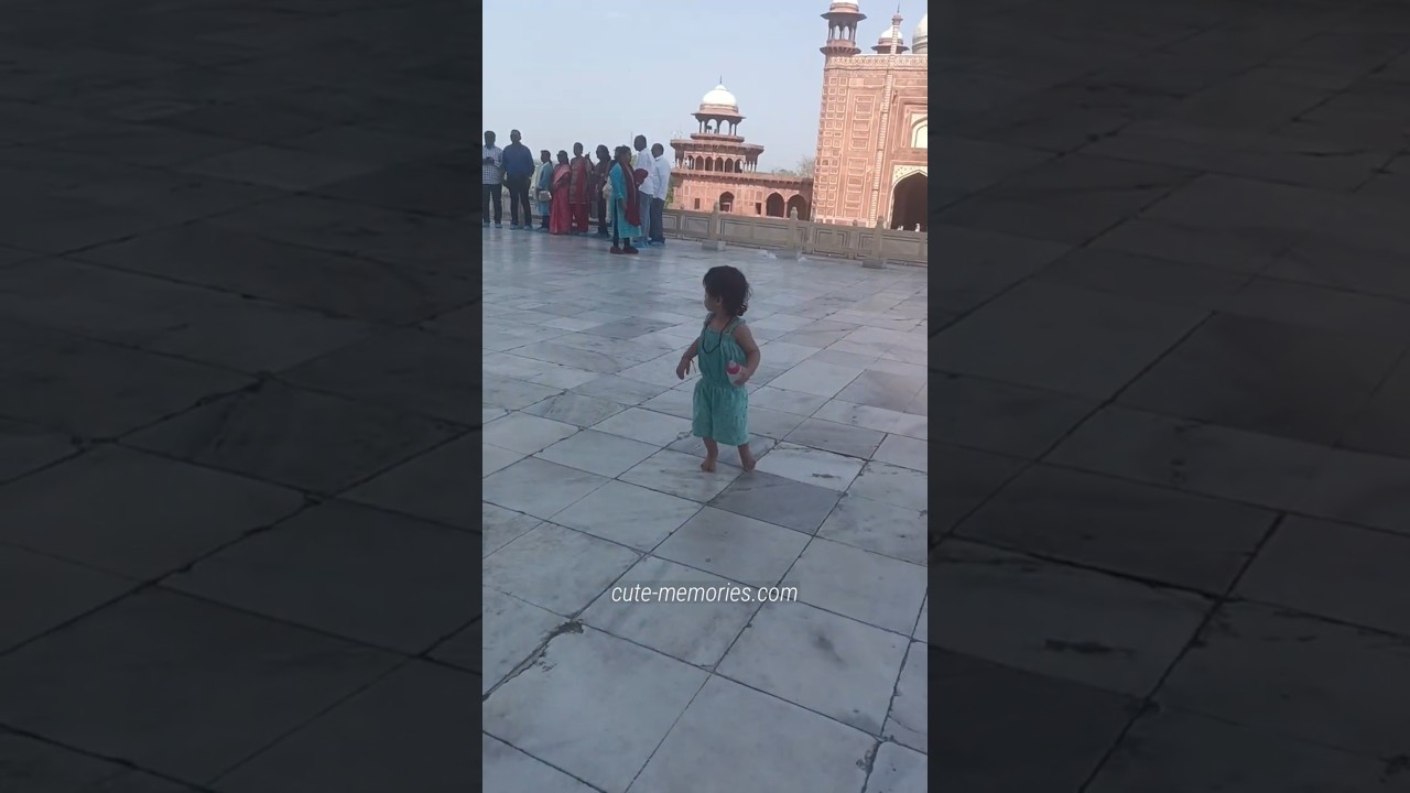 Agra Taz Mehal - Backside of Taz mehal - Sugar & Brownie | #tazmahal #dharia #agratajmahal #agratour