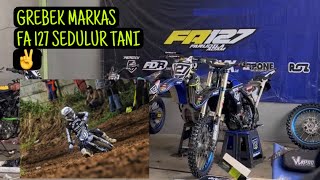 MAU TAU MARKAS 🤟FARUDILA ADAM 127 CEK VIDIO INI 🚀 #grasstrack #balapmotor #ninjakebo