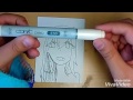 音量注意な肌の塗り方コピック