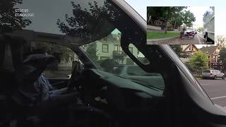 parking in the bike lane + attempted education