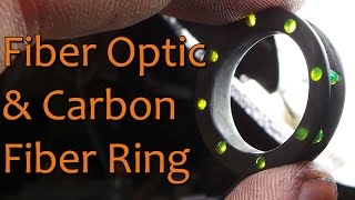 Making a Carbon Fiber Ring with Fiber Optic Inserts