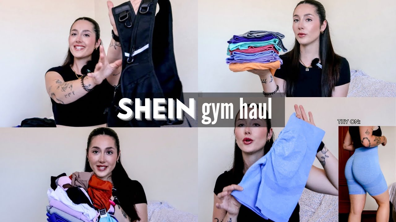 HAUL SHEIN  Ropa para el GYM 2024 *try on haul*