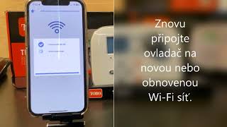 Toro Tempus App Tutorial-  Change WiFi settings or Internet OFF - CZ