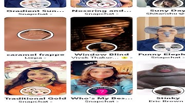 How to find all new snapchat filters 2020|Snapchat par new filters kaise dhunde|snapchat trics,ideas