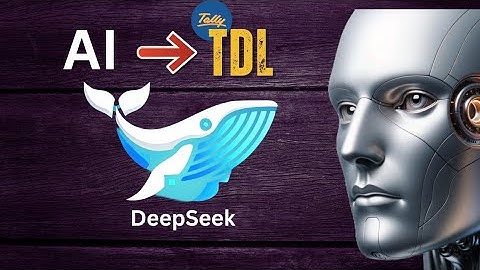 Tally Prime 6.0 TDL with DeepSeek AI | How to create Tally TDL with AI @LearnWell