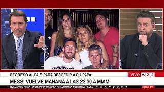 🚨 MESSI RETURNS TO MIAMI AFTER HIS FATHER'S PASSING