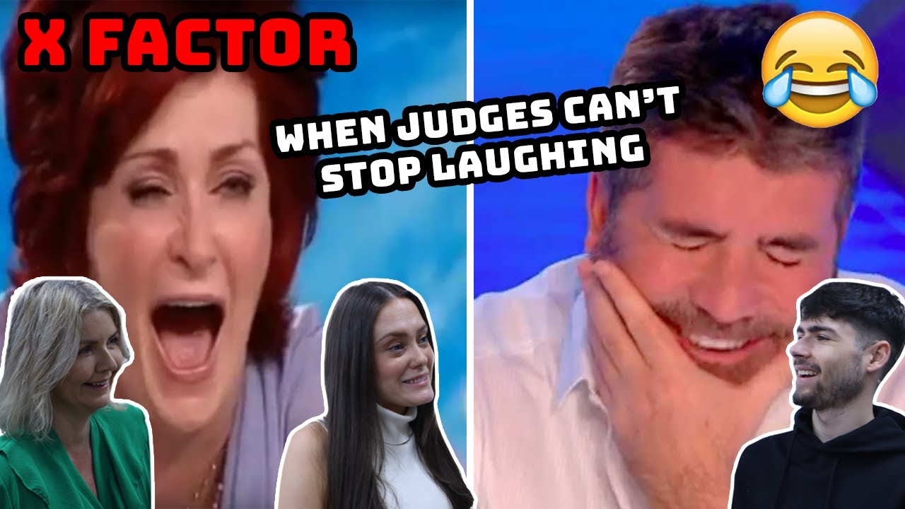BRITISH FAMILY REACTS | X Factor - When Judges Can't Stop Laughing!
