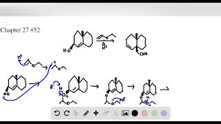 Draw a stepwise, detailed mechanism for the following reaction