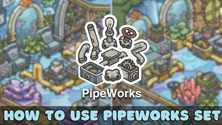 THE BEST ITEM IN THE GAME?! | Decorating with PipeWorks set💧| Tsuki's Odyssey🐰