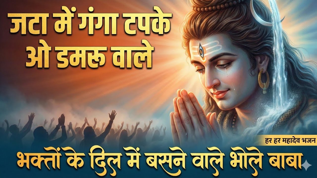 जटा में गंगा टपके ओ डमरू वाले | Har Har Mahadev | New Shiv Bhajan 2026 | Bhole Baba Ka Bhajan 