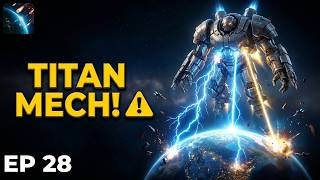 TITAN MECH BOSS! ⚠️ - Planet Defense: Space TD Gameplay Walkthrough Part 28 (iOS, Android)
