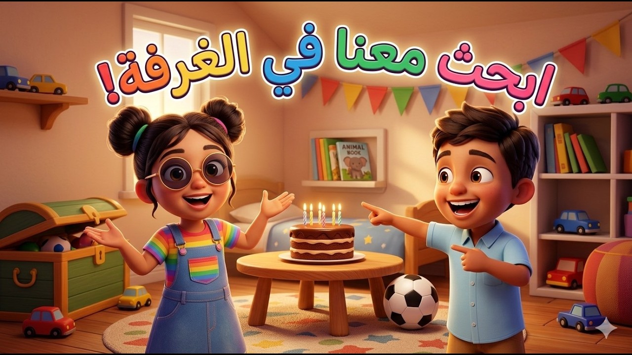 تعليم حرف الكاف للأطفال (ك) | نطق وكتابة الكلمات العربية للأطفال مع kjkids 📚⚽