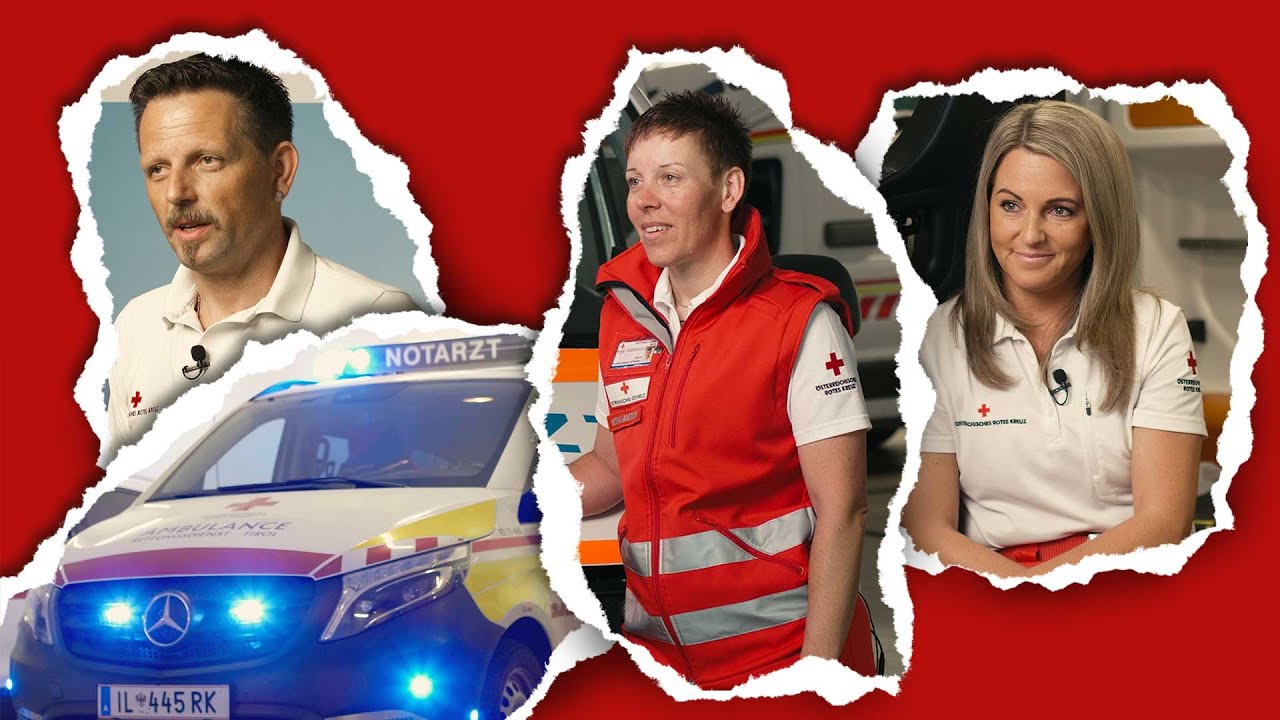 Berufsbild RettungssanitäterIn & NotfallsanitäterIn - Rotes Kreuz Schwaz [4K]