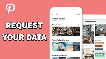 How To Request Your Data On Pinterest Lite App