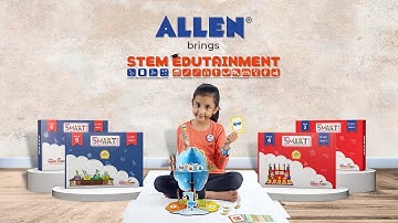 ALLEN INTELLI SMART BOX – STEM EDUTAINMENT ACTIVITY Box FOR GRADES 1-8 | Educational Kit |  DIY Kit