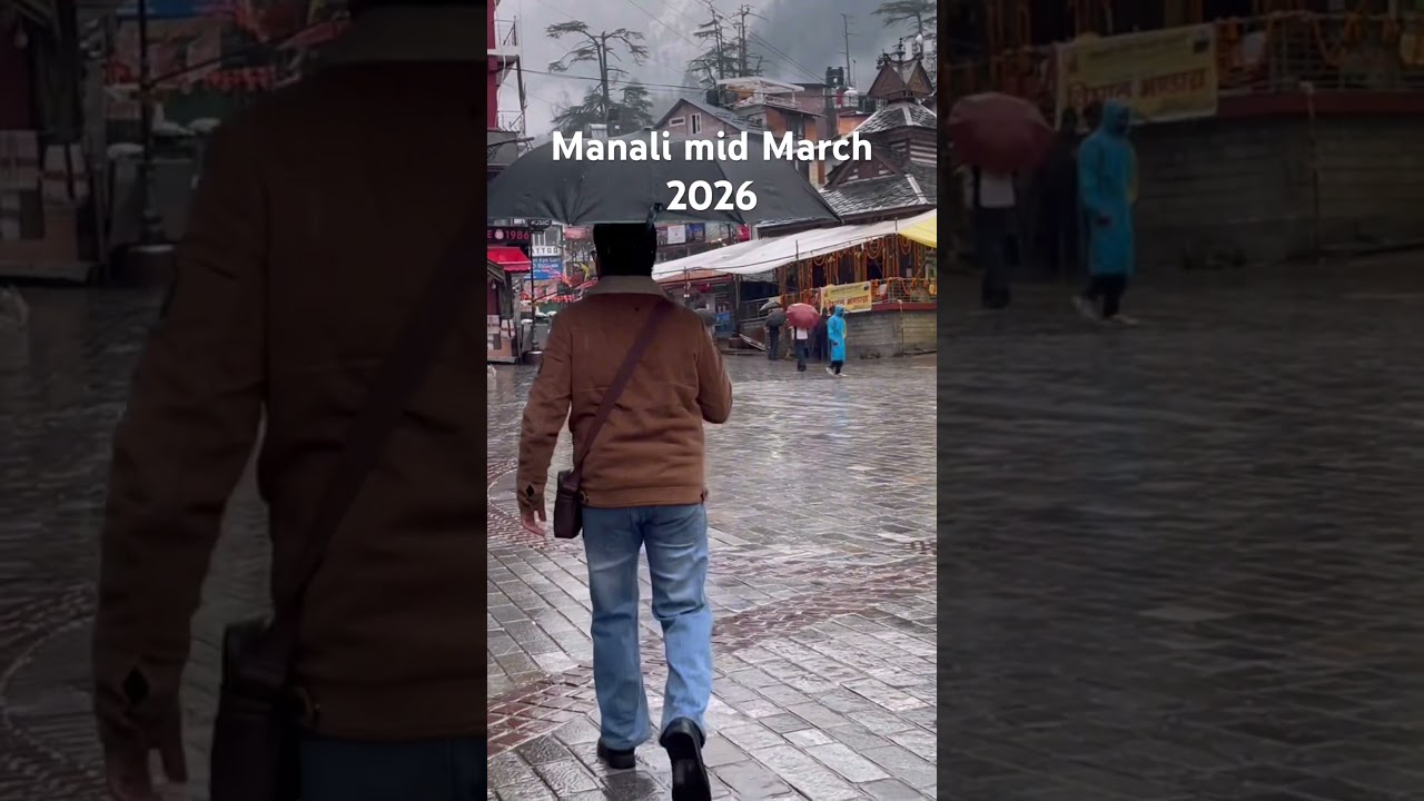 Manali trip 20 March 2026. Shillong Valley; Atal tunnel #manalitrip #kulluvalley #leh #malana #atal