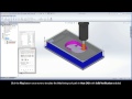 SolidCAM iMachining Training Course - Exer #2: Simulate the iMachining tool path